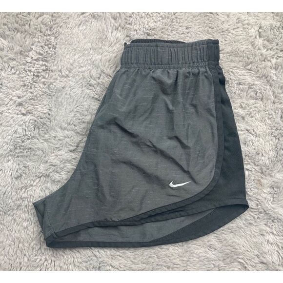 Nike tempo dri fit running shorts in black heather/wolf grey - Picture 6 of 8